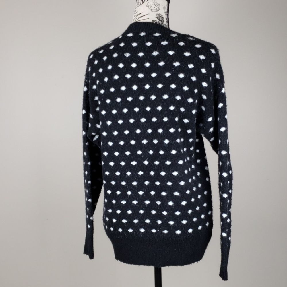 {John + Jenn} Anthropologie polka dot sweater - Picture 4 of 7